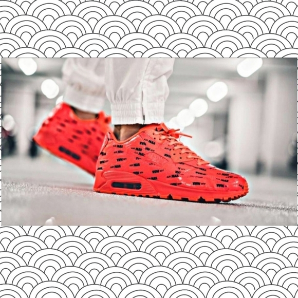 🆕️Nike Air Max 90 "Just Do It Pack Bright Crimson"🆕️ - Picture 14 of 16